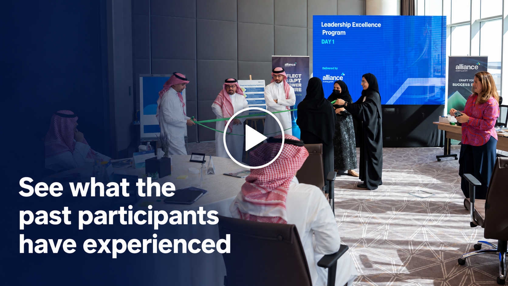 Play the Leadership Excellence Program video
